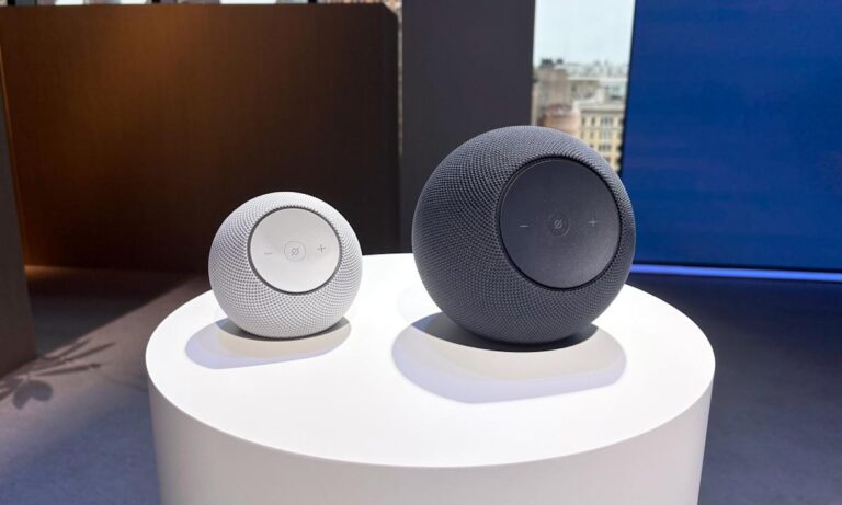 Amazon Echo Studio and Echo Dot Max hands-on: More bass, round shapes